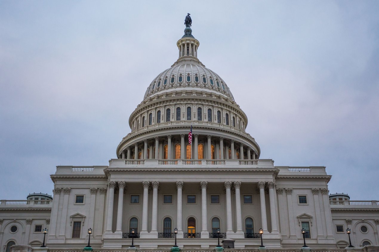 A photo of the U.S. Capitol.